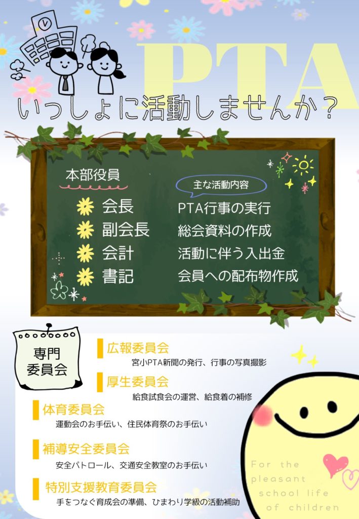 宮小PTA組織図